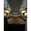 Schlafdach / Aufstelldach zur nachträglichen Montage - für viele Fahrzeugmodelle L1/H1 - Farbe weiß Citroen Jumpy Space Tourer - L1 H1-Fabriklackierung: weiß-mit Montage (Aufpreis)