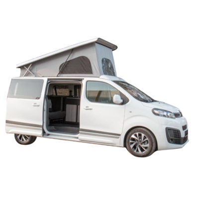 Schlafdach / Aufstelldach zur nachträglichen Montage - für viele Fahrzeugmodelle L1/H1 - Farbe weiß Opel Vivaro - L1 H1-Fabriklackierung: weiß-mit Montage (Aufpreis)