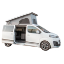 Schlafdach / Aufstelldach zur nachträglichen Montage - für viele Fahrzeugmodelle L1/H1 - Farbe weiß Opel Vivaro - L1 H1-Fabriklackierung: weiß-mit Montage (Aufpreis)