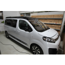 Schlafdach / Aufstelldach zur nachträglichen Montage - für viele Fahrzeugmodelle L1/H1 - Farbe weiß Opel Vivaro - L1 H1-Fabriklackierung: weiß-mit Montage (Aufpreis)