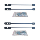 Drehkonsolen-Set Fahrer/Beifahrerseite für  Jumper / Ducato / Boxer X250 von Mobiframe