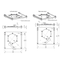 Mobiframe Drehkonsolen-Set Fahrer/Beifahrerseite für...