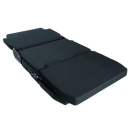 2-er-Schlafsitzbank SAF42 Breite: 97 cm inkl. Bodenplatte Ford Transit / L4 / 4 Schienen-PVC Grau ANTHRACITE