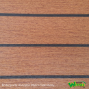 2-er-Schlafsitzbank SAF42 inkl. Bodenplatte Breite: 112 cm-Ducato/Boxer/Jumper/Movano L3 / 2 Schienen-PVC Holzoptik JACOBEAN OAK