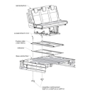 2-er Schlafsitzbank SAF42 inkl. Montageadapter mit Schienensystem und Montageset - 2 komfortable Sitzplätze - Breite  97-112cm - Sitzhöhe 47,50 - großzügige Schlaffläche - für viele Fahrzeugmodelle geeignet