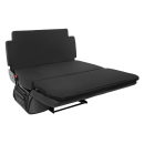 3-er Schlafsitzbank SAF43  - 3 komfortable Sitzplätze -  großzügige Schlaffläche - Breite 118, 126, 144 oder 150 cm - Sitzhöhe 47,50 cm - inkl. Montageadapter mit Schienensystem und Montageset - für viele Fahrzeugmodelle geeignet