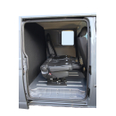 Einrichtung für Doppelkabiner-Kastenwagen - Komplettset mit Einzelsitzen, Bodenplatte, Trennwand und Montagekit - Typ MIXTO - VW T6 Transporter - KR - 1 Einzelsitz TAXI