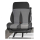 Drehbare Doppelsitzbank FASP Divano 650 grau/schwarz mit Drehkonsole und Isofix - für Jumper / Ducato / Boxer X250 / Movano