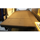 3-er SVB Schlafsitzbank EVO 3  für die VW T 5 / T 6 Fahrzeuge Breite 150 cm ohne Isofix-Simora-Klick-System VW T6/T5