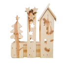 Weihnachtsdorf aus Paletten-Holz - Weihnachtsdeko aus...