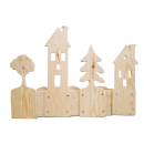 Weihnachtsdorf aus Paletten-Holz - Weihnachtsdeko aus...
