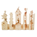 Weihnachtsdorf aus Paletten-Holz - Weihnachtsdeko aus...