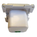 Steckdosen Set 4-teilig – 3-fach Abdeckrahmen, 12V Steckdose, USB-Dopppelsteckdose, 230V Steckdose - Silber