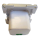 Steckdosen Set 4-teilig – 3-fach Abdeckrahmen, 12V Steckdose, USB-Dopppelsteckdose, 230V Steckdose - Silber