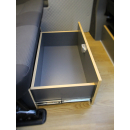 Schublade VARIO weiss, grau oder anthrazit - geeignet für eine Doppelsitzbank 2. Reihe in T5/T6