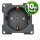 C-Line Steckdose 230V - anthrazit - 10er Pack (3031)