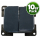 C-Line Doppelschalter 230V - anthrazit - 10er-Pack (3043)