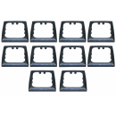 C-Line Abdeckrahmen einfach - anthrazit - 10er-Pack (3051)