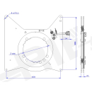 Scopema Drehkonsole Fahrerseite für Renault Master XDD ab 2024 - CBTO26G3ETB