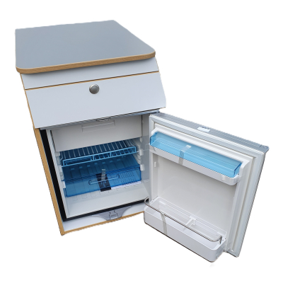 Küchenblock - Modul hinterm Fahrersitz mit oder ohne Kompressor-Kühlschrank - Universell für alle Vans / Campingfahrzeuge