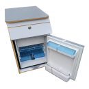 Küchenblock - Modul hinterm Fahrersitz mit oder ohne Kompressor-Kühlschrank NRX60C - Universell für alle Vans / Campingfahrzeuge