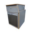 Küchenblock - Modul hinterm Fahrersitz mit oder ohne Kompressor-Kühlschrank NRX60C - Universell für alle Vans / Campingfahrzeuge