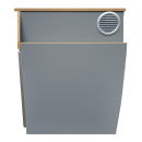 Küchenblock - Modul hinterm Fahrersitz mit oder ohne Kompressor-Kühlschrank NRX60C - Universell für alle Vans / Campingfahrzeuge