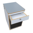 Küchenblock - Modul hinterm Fahrersitz mit oder ohne Kompressor-Kühlschrank NRX60C - Universell für alle Vans / Campingfahrzeuge