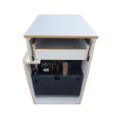 Küchenblock - Modul hinterm Fahrersitz mit oder ohne Kompressor-Kühlschrank NRX60C - Universell für alle Vans / Campingfahrzeuge