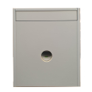 Komplettset Toiletten Hocker grau mit Toilette Porta Potti 565P - inkl. 2 Liter Thetford Aqua Kem - inkl. Gurt zum leichten herausheben