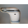 Komplettset Toiletten Hocker grau mit Toilette Porta Potti 565P - inkl. 2 Liter Thetford Aqua Kem - inkl. Gurt zum leichten herausheben