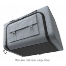 Moon Box TEBE - Aluminium Hängetasche inkl. Montageset - Grau oder Anthrazit - in 4 Größen - für viele Fahrzeugmodelle geeignet