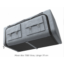 Moon Box TEBE - Aluminium Hängetasche inkl. Montageset - Grau oder Anthrazit - in 4 Größen - für viele Fahrzeugmodelle geeignet