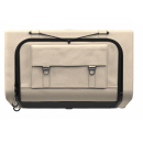 Moon Box TEBE - gepolsterte Hängetasche aus Aluminium - Farbe grau, anthrazit, beige oder braun - Länge 50, 70, 95 oder 114 cm - inkl. Montageset - für viele Fahrzeugtypen geeignet