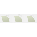 Moon Box TEBE - gepolsterte Hängetasche aus Aluminium - Farbe grau, anthrazit, beige oder braun - Länge 50, 70, 95 oder 114 cm - inkl. Montageset - für viele Fahrzeugtypen geeignet