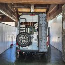 Rover Vans Heckbox für Ski und Snowboard - Größe L - Volumen 300 Liter - Traglast 20 kg - Offroad Box - schwarz