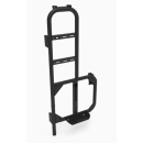 Heckleiter mit Reserveradhalter für Sprinter 907 ab 2018 - L2 - 4x4 Allradantrieb - Fahrerseite - Mattschwarz