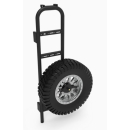 Heckleiter mit Reserveradhalter für Sprinter 907 ab 2018 - L2 - 4x4 Allradantrieb - Fahrerseite - Mattschwarz