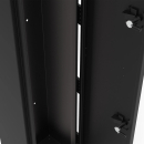 Heckträger mit Heckbox für Ski und Snowboard Größe L für Mercedes Sprinter 907 ab 2018 - Beifahrerseite - mattschwarz