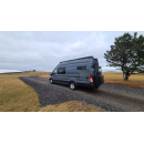 Aluminium Dachgepäckträger für Ford Transit 148 / 710 / ab 2014 - L3H2, L3H3 oder L4H3  - Mattschwarz