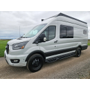 Aluminium Dachgepäckträger für Ford Transit 148 / 710 / ab 2014 - L3H2, L3H3 oder L4H3  - Mattschwarz