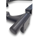 Universeller Aluminiumträger für Transporter / Zubehörträger / Heckträger - Beifahrerseite - mattschwarz - von Rover Vans