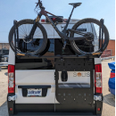 Universeller Aluminiumträger für Transporter / Zubehörträger / Heckträger - Beifahrerseite - mattschwarz - von Rover Vans