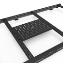 Aluminium Dachgepäckträger für Fiat Ducato/Jumper/Movano/ProMaster/Boxer/Toyota ProAce - L3H2 oder L4H2  - mattschwarz - von Rover Vans