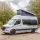 Schlafdach SCA 390 für MAN TGE / VW Crafter ab 2017 - L3H3 - inkl. Bettpolster und Verstärkungsrahmen