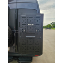 Rover Vans Heckbox TITAN - Volumen 240 Liter - Traglast 40 kg - Offroad Box - schwarz