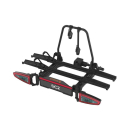 Fahrradträger Spinder SC2 für 2 Fahrräder/E-Bikes – für Anhängerkupplung – geeignet für große Hecktüren – zusammenklappbar & abnehmbar – schwarz - inkl. LED-Beleuchtungsstreifen