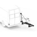Fahrradträger TRIGO VAN – Heckträgersystem für Ducato/Jumper/Boxer - schwenkbar - mit automatischer Verriegelung