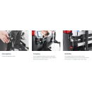 Fahrradträger TRIGO VAN – Heckträgersystem für Ducato/Jumper/Boxer - schwenkbar - mit automatischer Verriegelung