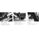 Fahrradträger TRIGO VAN – Heckträgersystem für Ducato/Jumper/Boxer - schwenkbar - mit automatischer Verriegelung